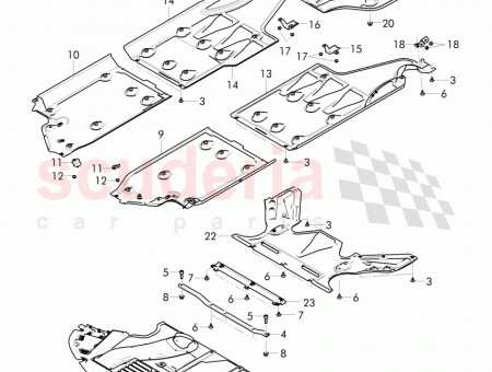 Photo of underbody lining 3W3 825 198…