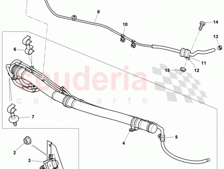 Photo of vacuum tank Exhaust muffler with exhaust flap…