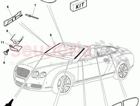 Photo of windshield glass F 3W 9 061 063…