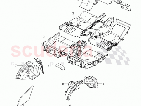 Photo of sound absorb for wheel housing D 22 03…