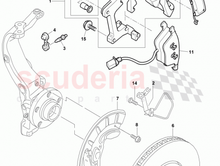 Photo of splash shield for brake disc 3D0 615 311…