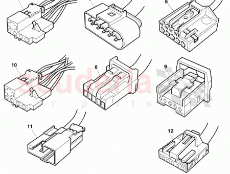 Photo of Flat contact housing with contact locking mechanism…