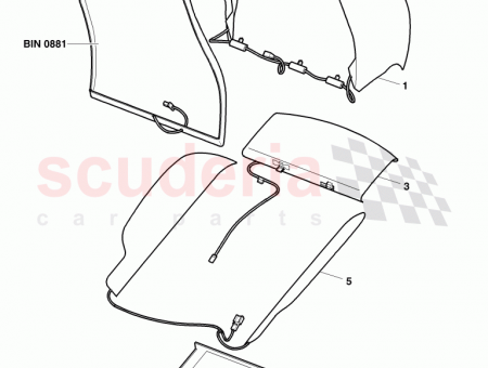 Photo of heater seat support F 3W 4 020 001…