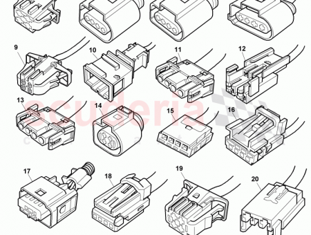 Photo of flat contact housing…