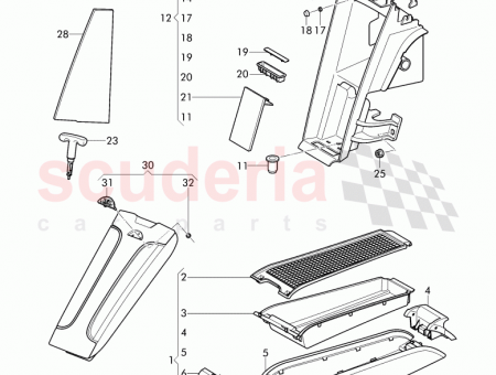 Photo of retainer for hinged backrest…