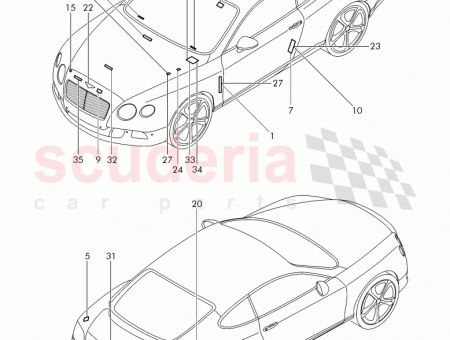 Photo of exhaust system sticker emmision control info D 30…