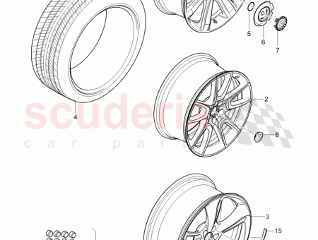 Photo of alloy wheel D MJ 2018 3W0 601 025…