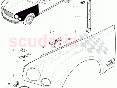 Photo of bracket fender…