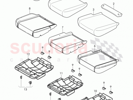 Photo of padding for seat 36A 883 301…