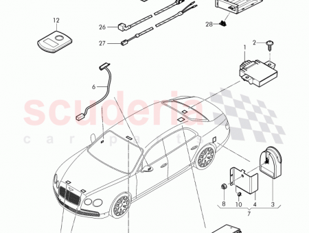 Photo of central electronic control unit for comfort system D…