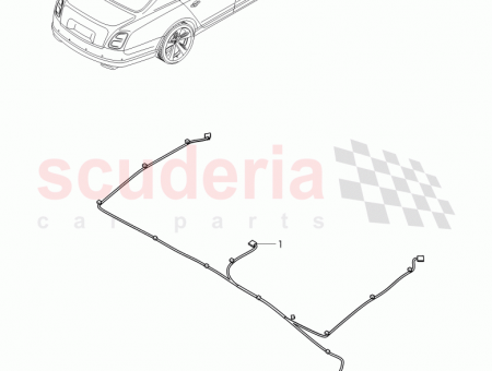 Photo of WIRING HARNESS FOR ROOF lamps 3Y0 971…