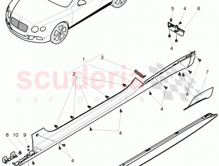 Photo of sill panel trim 3W7 898…