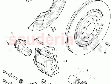 Photo of brake caliper housing…