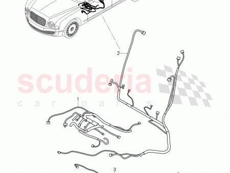 Photo of Wiring set for mechanically adjustable seat backrest D…