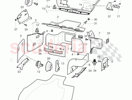 Photo of boot lining 3W7 867 601…