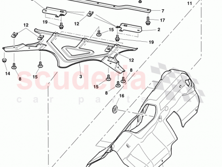 Photo of bracket underbody lining…