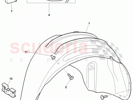 Photo of wheel housing…