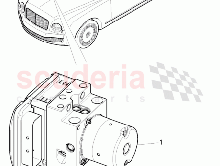 Photo of control unit for electronic stability programme esp D…