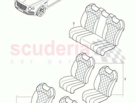 Photo of 1 set of seat covers 36A 861…