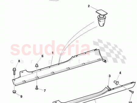Photo of sill panel trim…