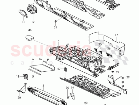 Photo of glove compartment lid assembly…