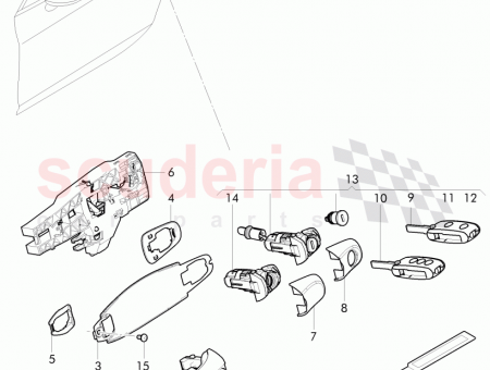 Photo of door handle outer 3W3 837 205…