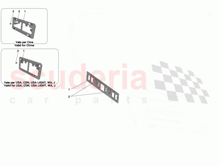Photo of REAR LICENSE PLATE HOLDER…