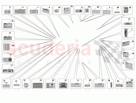 Photo of 50S ENGINE MAP LABEL VECI LABEL…
