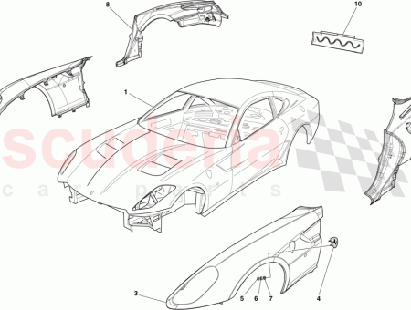 Photo of COMPLETE REAR LH FENDER…