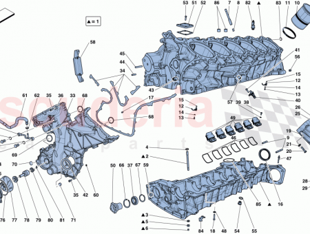 Photo of CRANKCASE LOWER CRANKCASE SHELL ASSEMBLY…