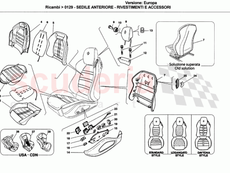 Photo of RH HEADREST STC1 STC2 Applicable for USA CDN…