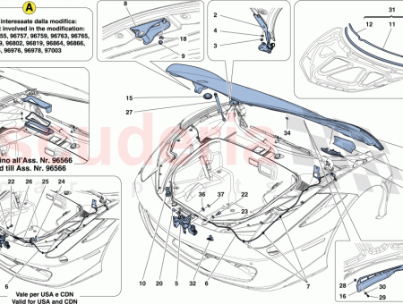 Photo of SEAL ON FRONT LID SUBSTRUCTURE…