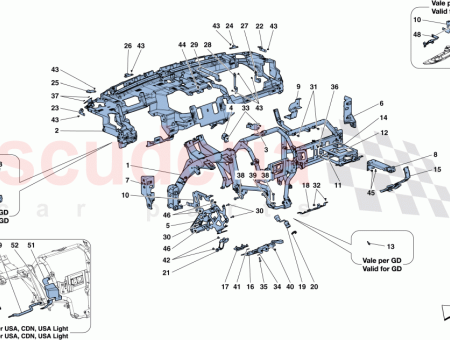 Photo of LH UPPER COVER MOUNT BRACKET…