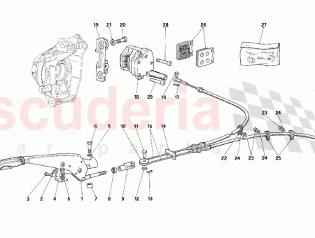 Photo of R H caliper with pads…
