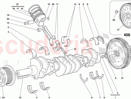 Photo of HALF BEARING SET 2nd UNDERSIZE mm 0 508…
