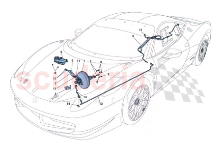 Photo of BRAKE SERVO COMPL WITH MASTER CYLINDER…
