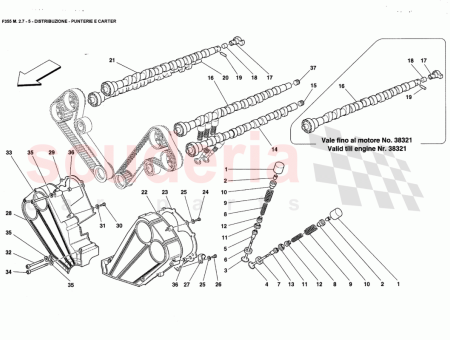 Photo of COMPLETE LH INDUCTION DISTRIBUTION SHAFT…