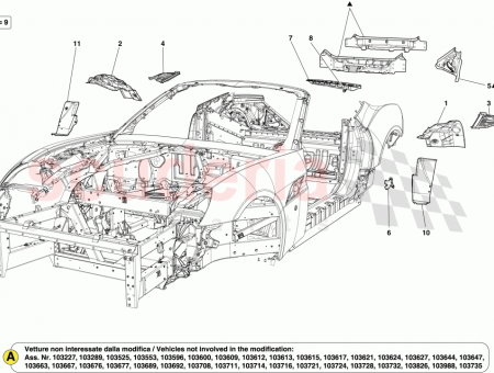 Photo of COMPL LH LATERAL REAR ENDPIECE…