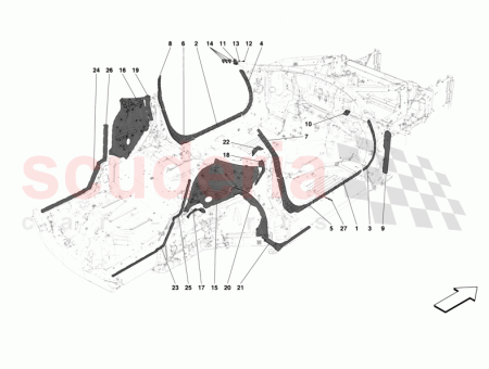 Photo of PROFILE LINKING LH A PILLAR WITH FLANK…