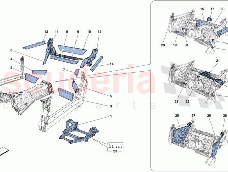 Photo of LH UPPER REAR DIAGONAL BRACE…