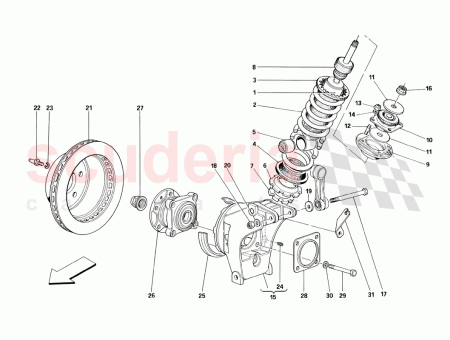 Photo of L H REAR HUB HOLDER…