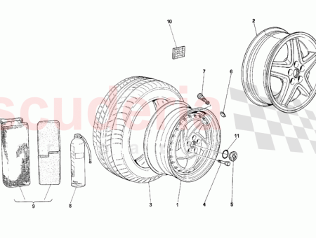 Photo of L H front build up rim…
