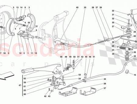 Photo of HAND BRAKE CONTROL CABLE…