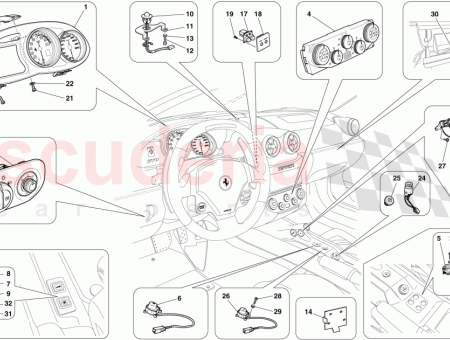Photo of COMPLETE DASHBOARD INSTRUMENT SET…