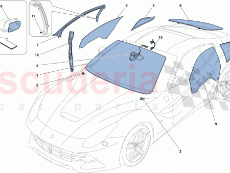 Photo of COMPL REAR VIEW MIRROR…