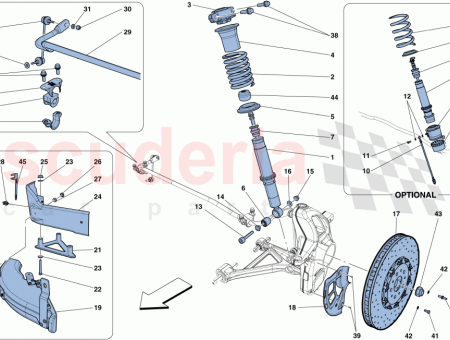 Photo of BRACKET FASTENING DEFLECTOR TO RH LOWER ARM…