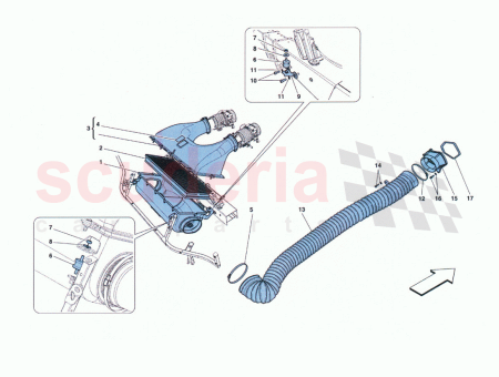 Photo of COMPL LH REAR AIR DUCT…