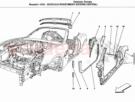 Photo of COMPLETE R H LATERAL PANEL…