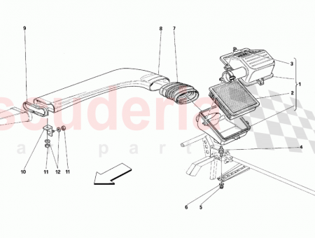 Photo of R H air intake assy…