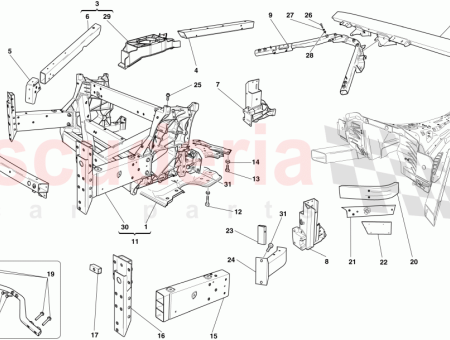Photo of RH CENTRE EXTERNAL DIAGONAL BRACE…